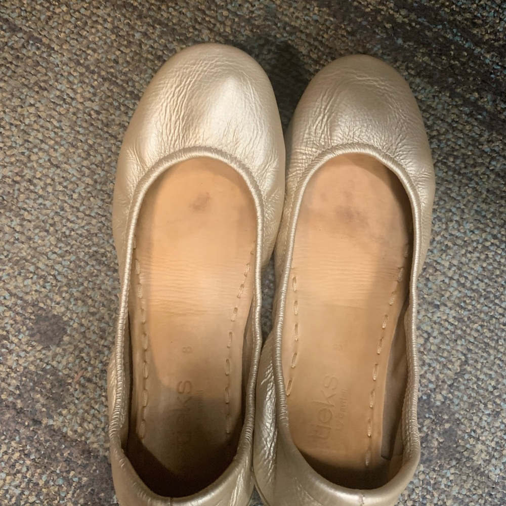 Tieks Metallic Champagne Gold